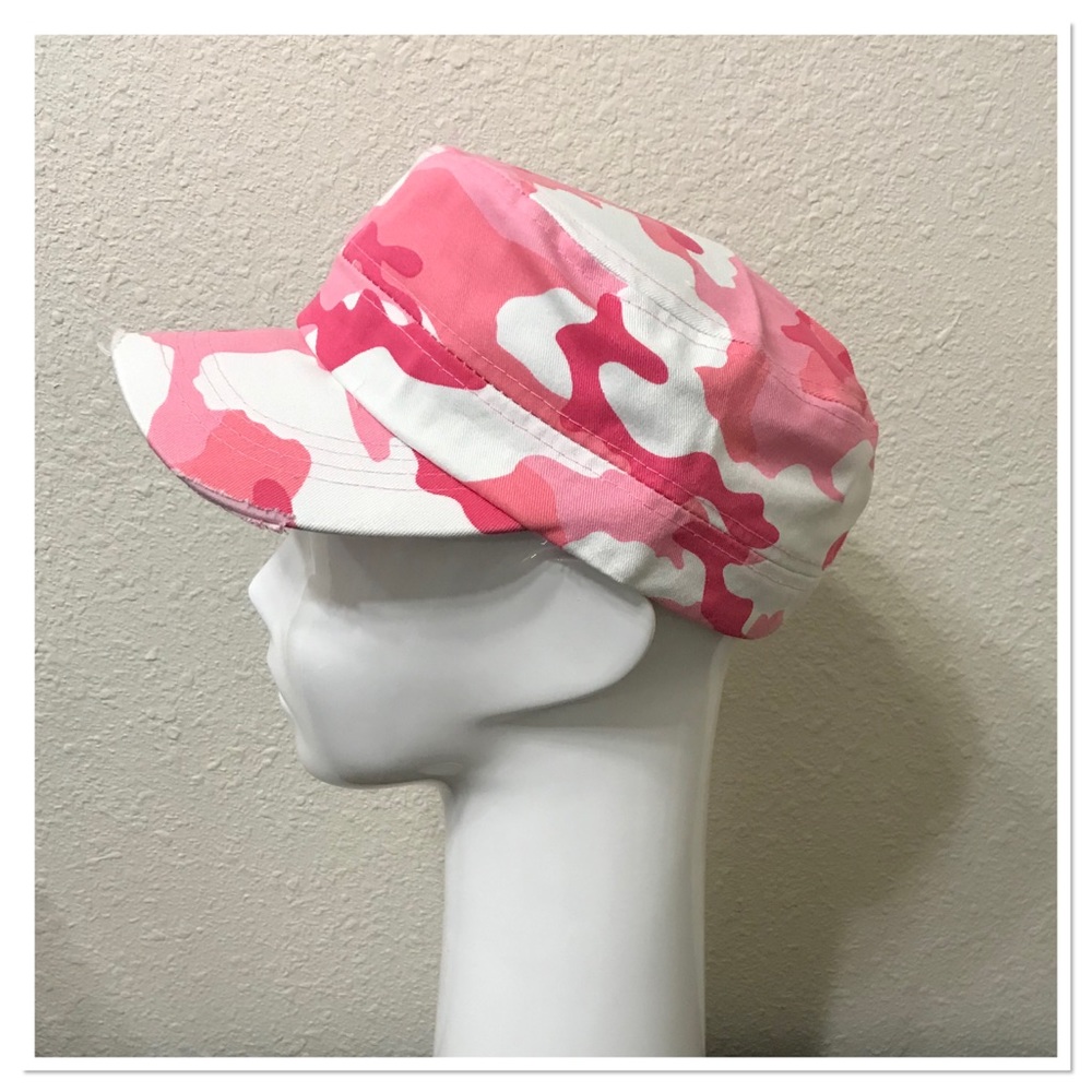 Distressed Camo Cadet Cap